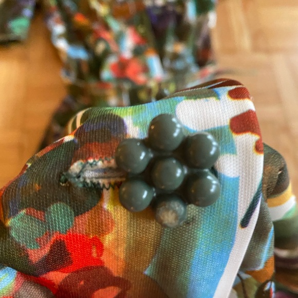 Vintage Biba colourful dress xs/s - Picture 4 of 5